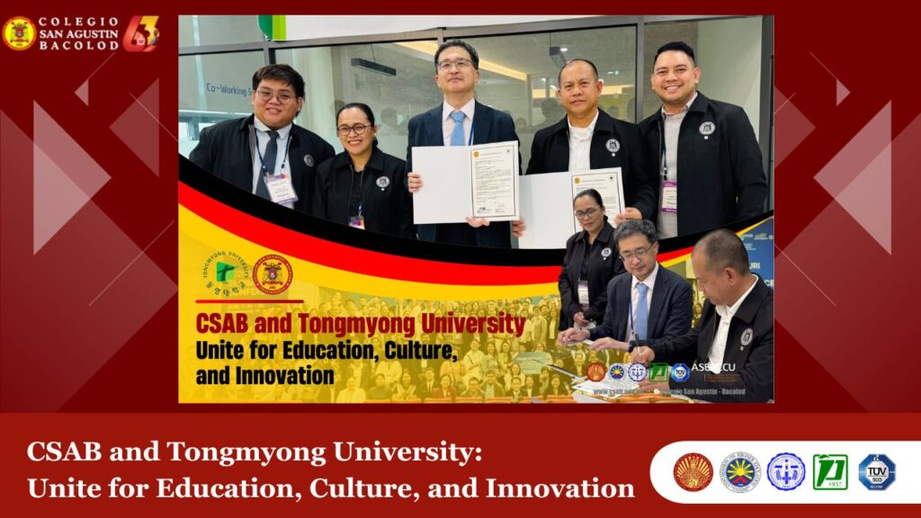 CSAB and Tongmyong University